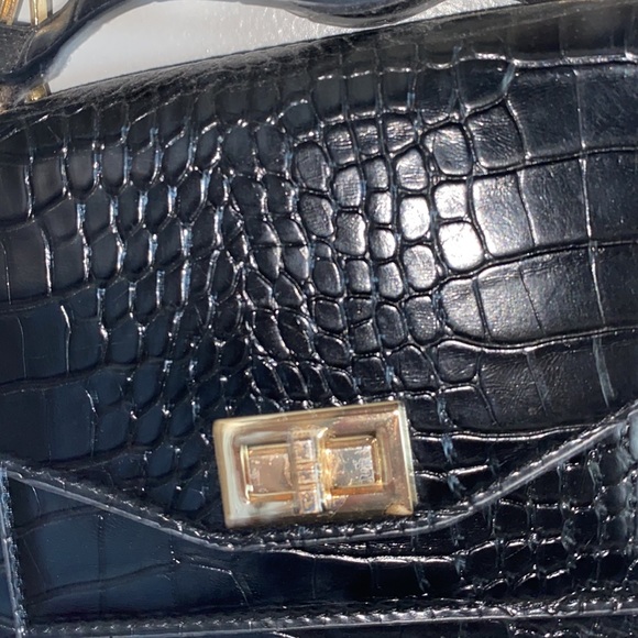 PLT black snake leather purse - Picture 2 of 4